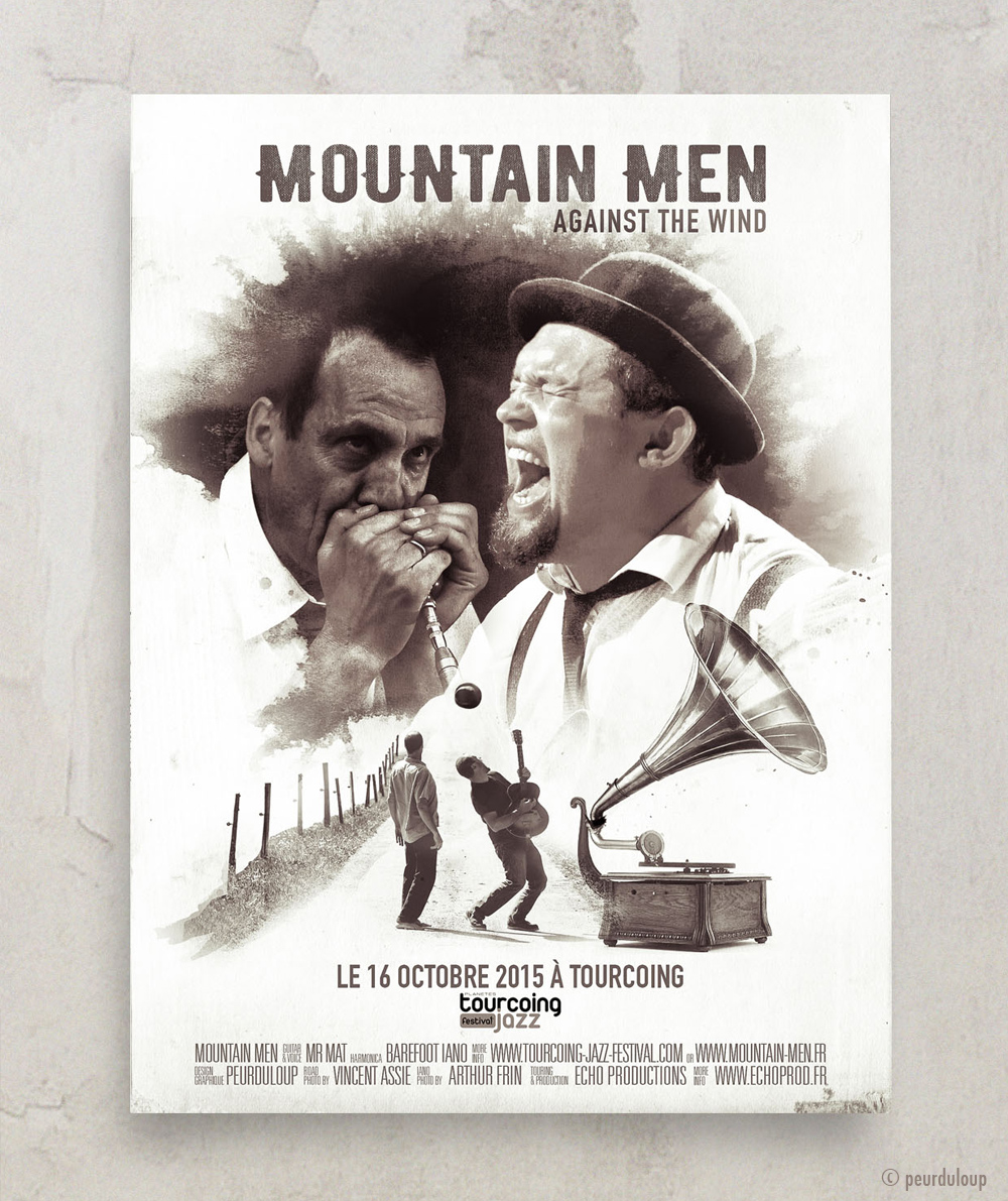 mountain men music poster peurduloup 05