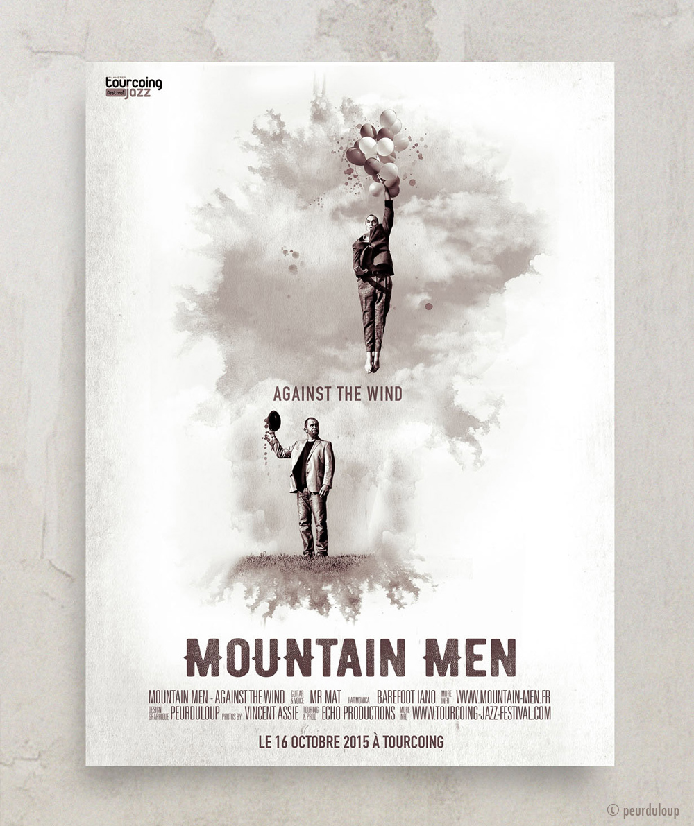 mountain men music poster peurduloup 06
