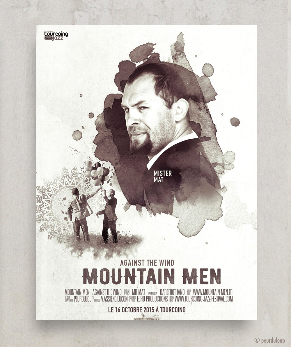 mountain men music poster peurduloup 08