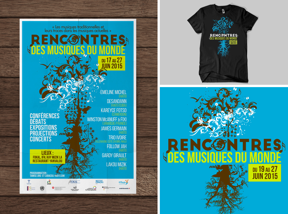 rencontres musiques haiti poster peurduloup