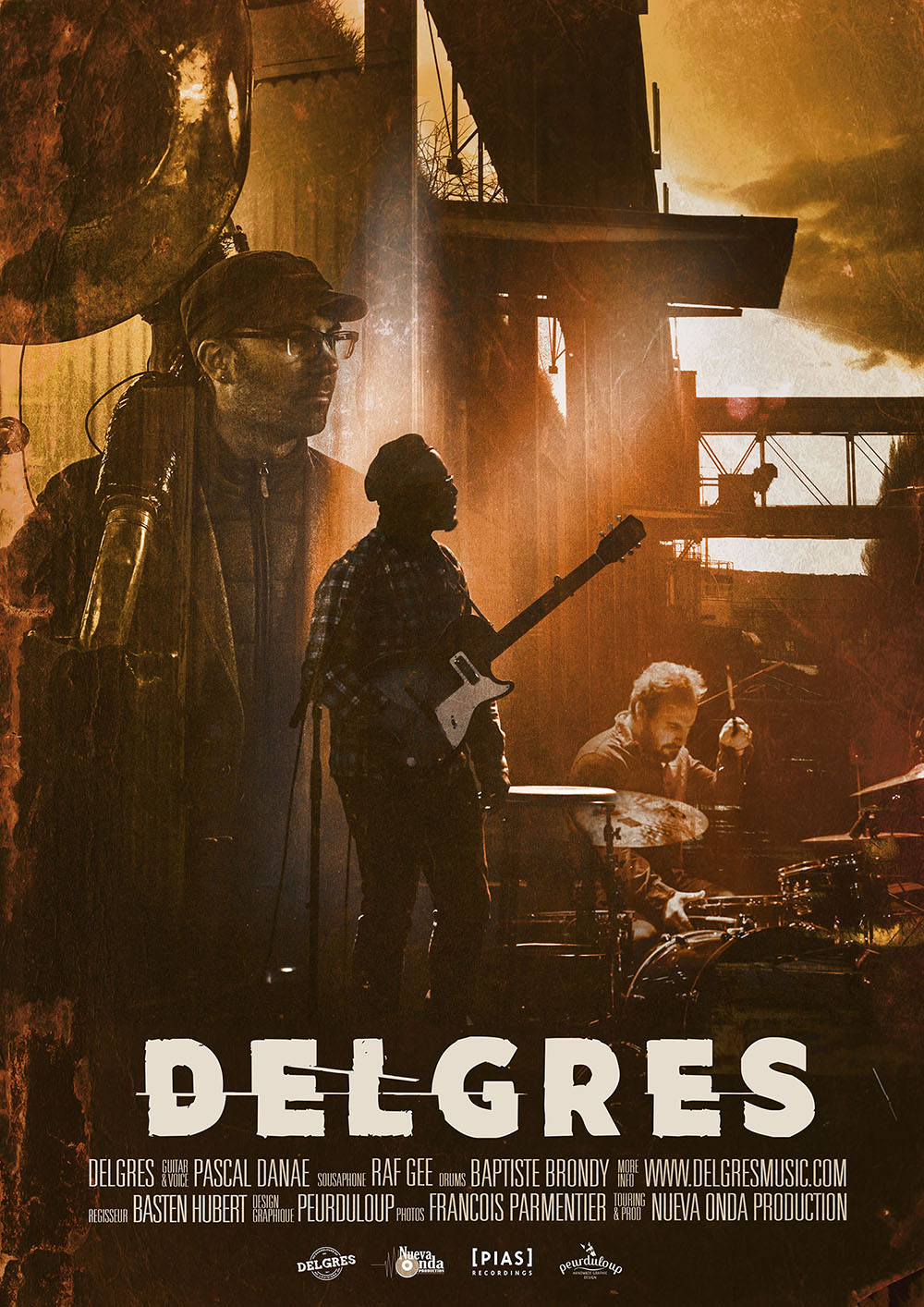 poster delgres affiche peurduloup