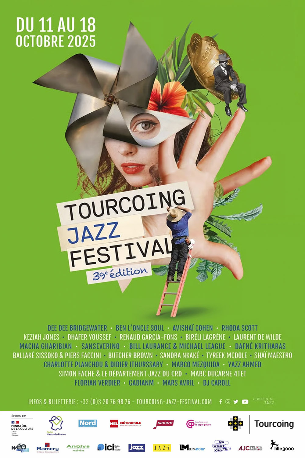 affiche Tourcoing Jazz Festival par peurduloup